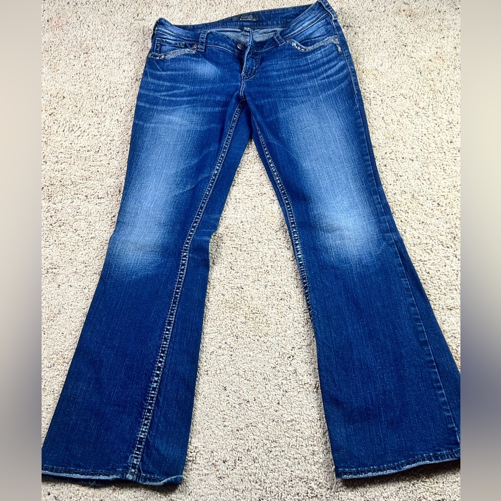 Silver Jeans Co Sz. 32 Dark wash Bootcut Blue Jeans